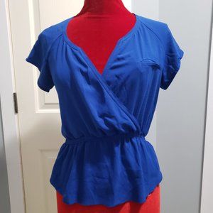 Wilfred Crossover Peplum Blouse
